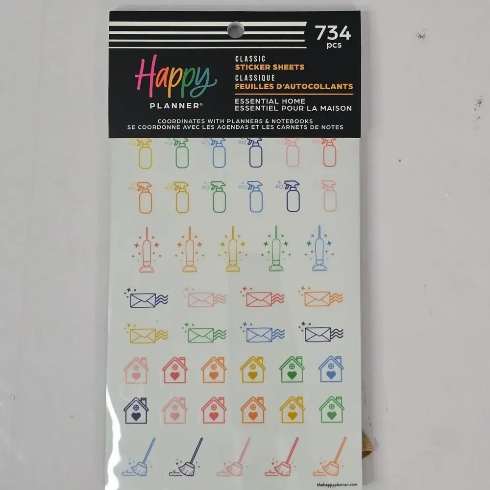 734 Happy Planner Stickers